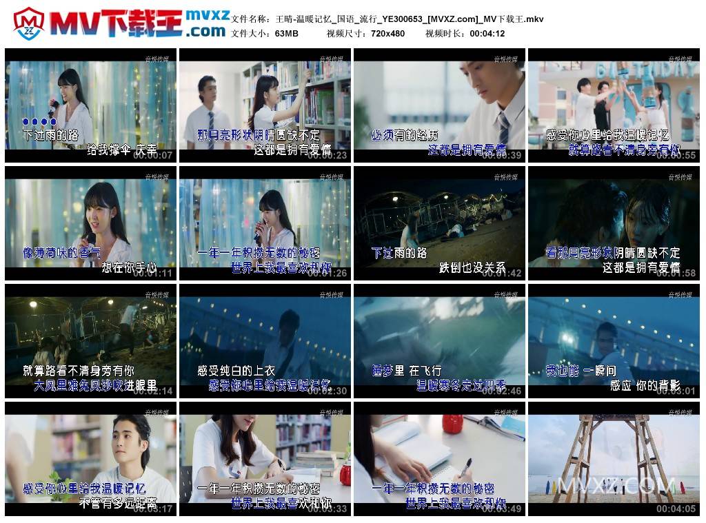 王晴-温暖记忆_国语_流行_YE300653